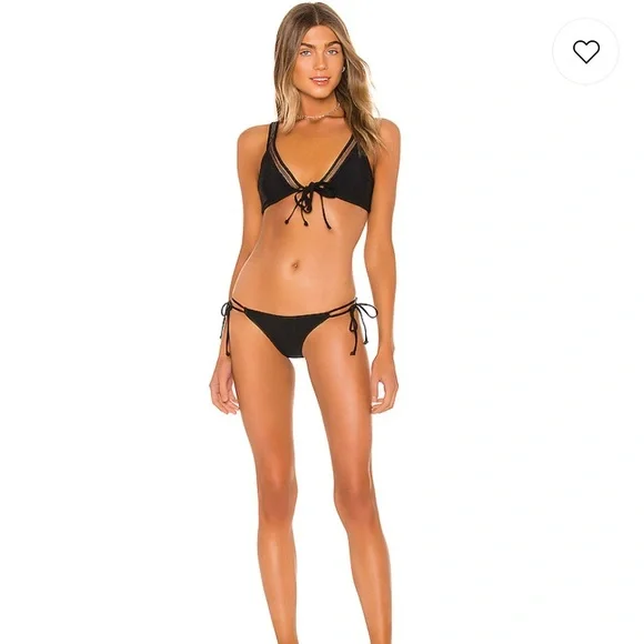 Brand new tularosa black bikini top - Picture 4 of 4